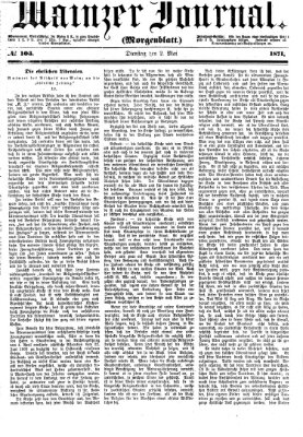 Mainzer Journal Dienstag 2. Mai 1871