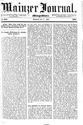 Mainzer Journal Mittwoch 28. Juni 1871