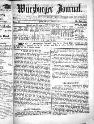 Würzburger Journal Freitag 24. Februar 1871