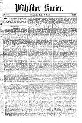 Pfälzischer Kurier Freitag 3. August 1866