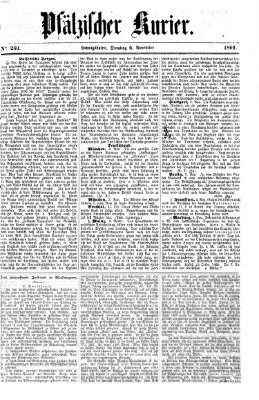 Pfälzischer Kurier Dienstag 6. November 1866