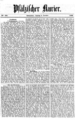 Pfälzischer Kurier Samstag 8. Dezember 1866