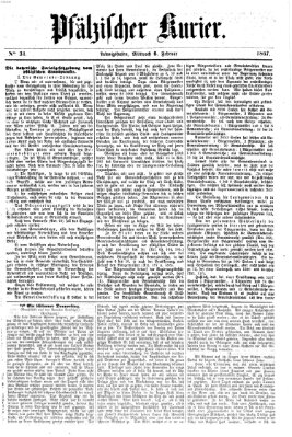 Pfälzischer Kurier Mittwoch 6. Februar 1867