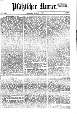 Pfälzischer Kurier Mittwoch 1. Mai 1867