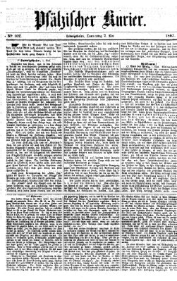 Pfälzischer Kurier Donnerstag 2. Mai 1867