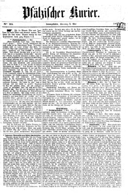 Pfälzischer Kurier Sonntag 5. Mai 1867