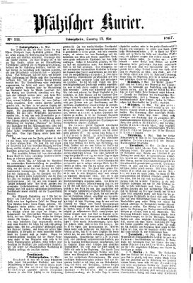 Pfälzischer Kurier Sonntag 12. Mai 1867