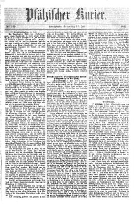 Pfälzischer Kurier Donnerstag 11. Juli 1867