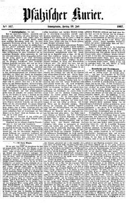 Pfälzischer Kurier Freitag 19. Juli 1867