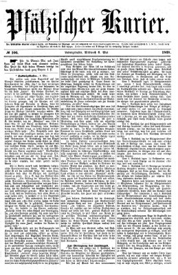 Pfälzischer Kurier Mittwoch 6. Mai 1868