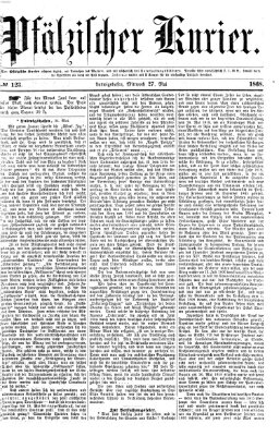 Pfälzischer Kurier Mittwoch 27. Mai 1868