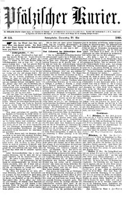 Pfälzischer Kurier Donnerstag 28. Mai 1868