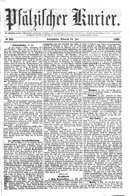 Pfälzischer Kurier Mittwoch 15. Juli 1868