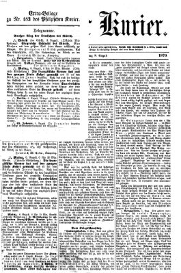 Pfälzischer Kurier Montag 8. August 1870