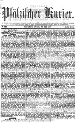 Pfälzischer Kurier Dienstag 30. Mai 1871