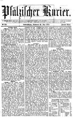 Pfälzischer Kurier Mittwoch 31. Mai 1871