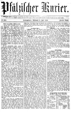 Pfälzischer Kurier Mittwoch 5. Juli 1871