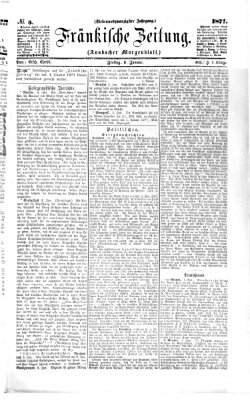 Fränkische Zeitung (Ansbacher Morgenblatt) Freitag 6. Januar 1871