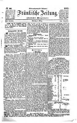 Fränkische Zeitung (Ansbacher Morgenblatt) Sonntag 5. März 1871