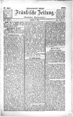 Fränkische Zeitung (Ansbacher Morgenblatt) Freitag 5. Mai 1871