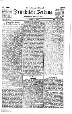 Fränkische Zeitung (Ansbacher Morgenblatt) Dienstag 16. Mai 1871