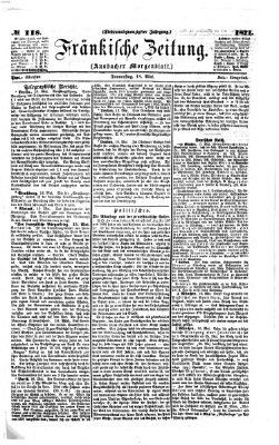 Fränkische Zeitung (Ansbacher Morgenblatt) Donnerstag 18. Mai 1871