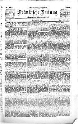 Fränkische Zeitung (Ansbacher Morgenblatt) Freitag 26. Mai 1871