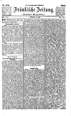 Fränkische Zeitung (Ansbacher Morgenblatt) Mittwoch 26. Juli 1871