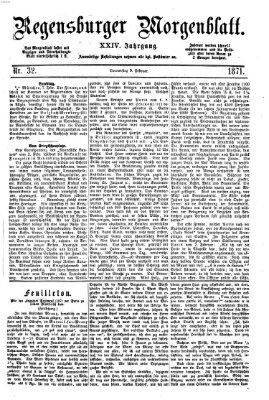 Regensburger Morgenblatt Donnerstag 9. Februar 1871