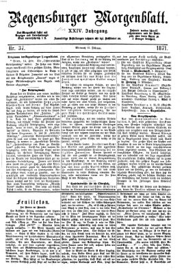 Regensburger Morgenblatt Mittwoch 15. Februar 1871