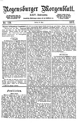 Regensburger Morgenblatt Freitag 26. Mai 1871