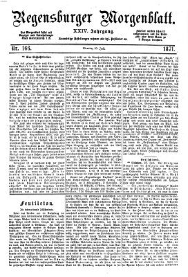 Regensburger Morgenblatt Dienstag 25. Juli 1871