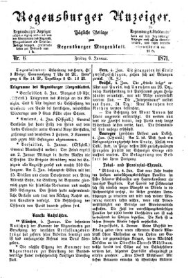 Regensburger Anzeiger Freitag 6. Januar 1871