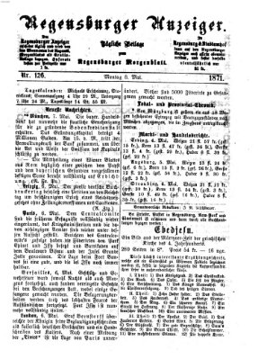 Regensburger Anzeiger Montag 8. Mai 1871