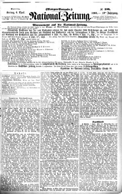 Nationalzeitung Freitag 6. April 1866