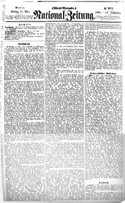 Nationalzeitung Freitag 11. Mai 1866