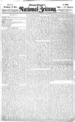 Nationalzeitung Mittwoch 16. Mai 1866