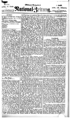 Nationalzeitung Donnerstag 17. November 1870