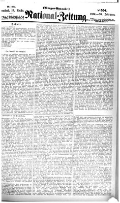 Nationalzeitung Samstag 19. November 1870