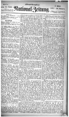 Nationalzeitung Montag 21. November 1870