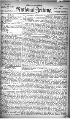 Nationalzeitung Dienstag 22. November 1870