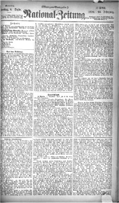 Nationalzeitung Donnerstag 8. Dezember 1870