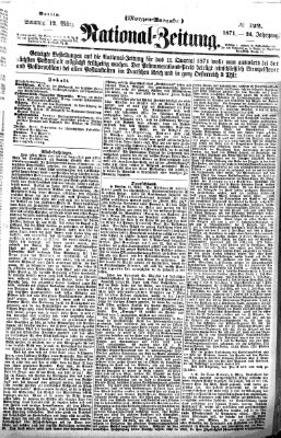 Nationalzeitung Sonntag 12. März 1871