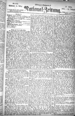 Nationalzeitung Mittwoch 15. März 1871