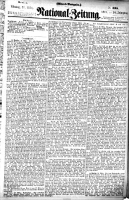 Nationalzeitung Montag 20. März 1871