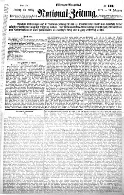 Nationalzeitung Freitag 24. März 1871