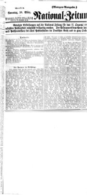 Nationalzeitung Sonntag 26. März 1871