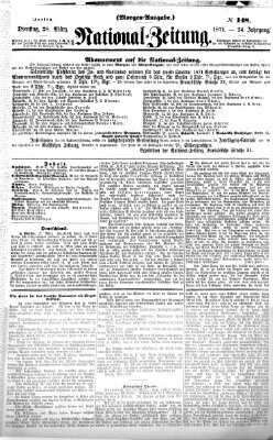 Nationalzeitung Dienstag 28. März 1871