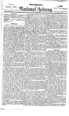 Nationalzeitung Montag 3. April 1871