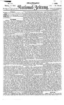 Nationalzeitung Montag 17. April 1871